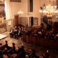  La princesse Marie de Danemark assistait dimanche 1er décembre 2013 à un service et un concert à l'occasion de la Journée mondiale de la lutte contre le sida en l'église de la Trinité à Copenhague. 