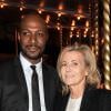 Harry Roselmack et Claire Chazal au gala de la Fondation Mimi le 30 novembre 2013.