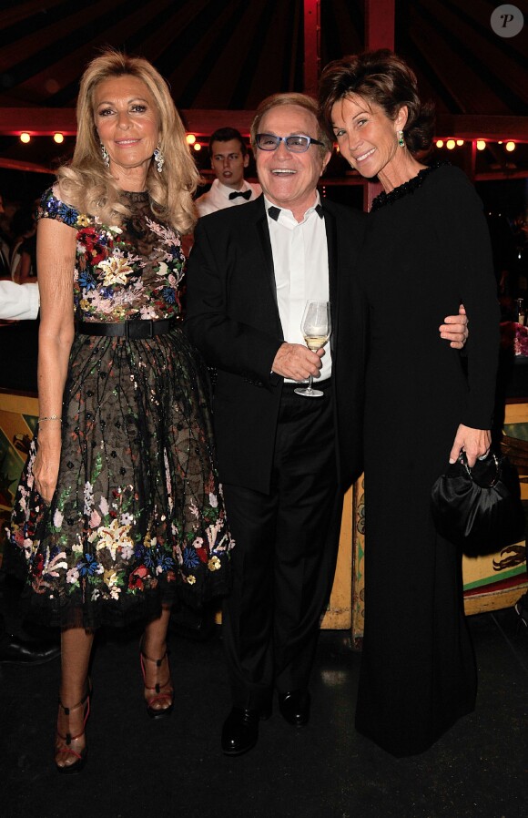 Orlando et Sylvie Rousseau au gala de la Fondation Mimi le 30 novembre 2013. 