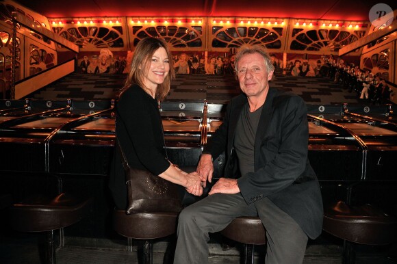Alexandra Kazan et son compagnon Francois Bernheim au gala de la Fondation Mimi le 30 novembre 2013. 