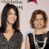 Zabou Breitman et Sarah Biasini au gala de la Fondation Mimi le 30 novembre 2013. 