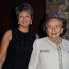 La Baronne Myriam Ullens de Schooten et Bernadette Chirac au gala de la Fondation Mimi le 30 novembre 2013. 