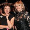Roselyne Bachelot et Eve Ruggieri au gala de la Fondation Mimi le 30 novembre 2013. 