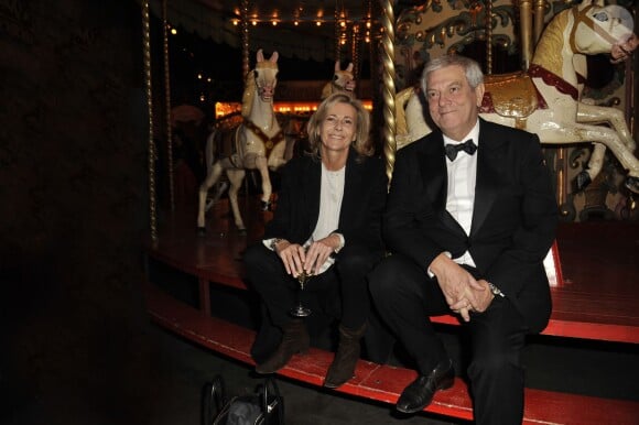 Claire Chazal au gala de la Fondation Mimi le 30 novembre 2013. 