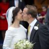 Le prince Jaime de Bourbon-Parme et la princesse Viktoria (née Cservenyak) célébraient leur mariage le 5 octobre 2013 à Apeldoorn, aux Pays-Bas.