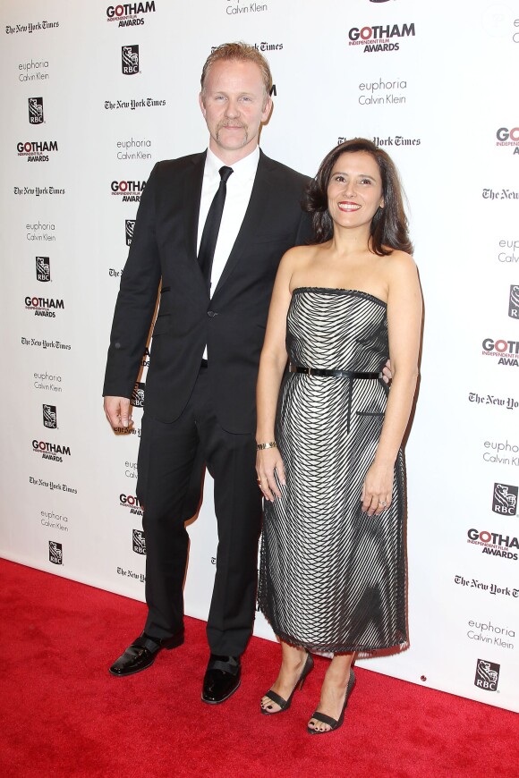 Morgan Spurlock et Joana Vicente lors de la 23 cérémonie des Gotham Independent Film Awards à New York le 2 décembre 2013.