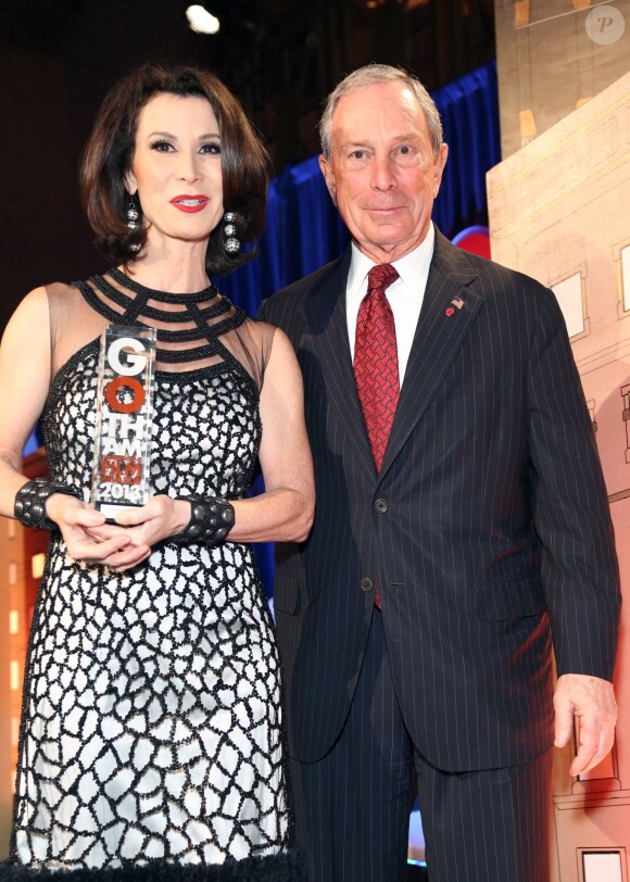 Katherine Oliver et Michael Bloomberg lors de la 23 cérémonie des Gotham Independent Film Awards à New York le 2 décembre 2013.