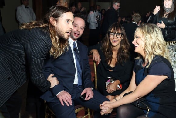 Jared Leto, Nick Kroll, Rashida Jones et Amy Poehler lors de la 23 cérémonie des Gotham Independent Film Awards à New York le 2 décembre 2013.