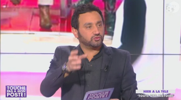 Cyril Hanouna - Emission "Touche pas à mon poste", du mardi 3 décembre 2013.