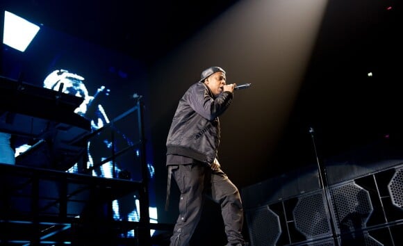 Jay Z sur la scène du Ziggo Dome à Amsterdam, le 29 octobre 2013.