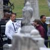 Paul Walker sur le tournage de Fast & Furious 7 à Atlanta. (photo non datée)