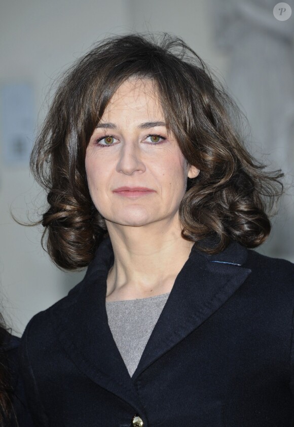 Valérie Lemercier lors du photocall du film Main dans la main à Sarlat le 13 novembre 2012