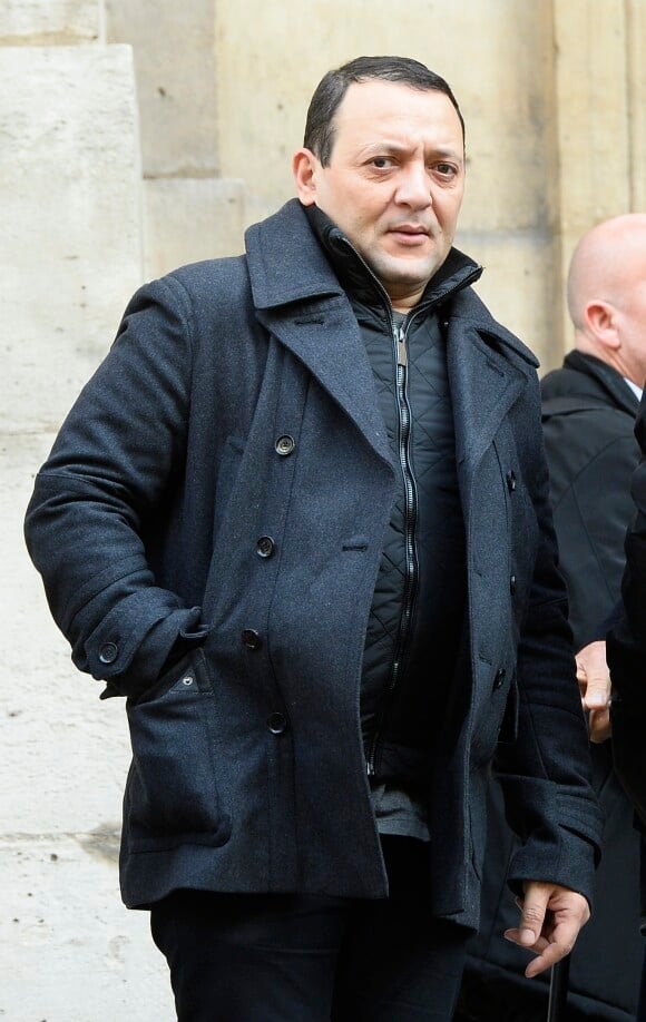 Arsene Mosca lors de l'hommage au cinéaste Georges Lautner, organisé à Paris en l'église Saint-Roch le 5 décembre 2013
