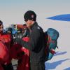 Le prince Harry en Antarctique fin novembre 2013 avant le départ du South Pole Allied Challenge au profit de Walking with the Wounded