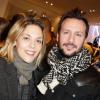 L'actrice Alysson Paradis et son petit ami lors de l'inauguration d'une nouvelle boutique "Comptoir des Cotonniers" à Paris, le 5 décembre 2013.