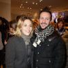 Alysson Paradis et son petit copain lors de l'inauguration d'une nouvelle boutique "Comptoir des Cotonniers" à Paris, le 5 décembre 2013.