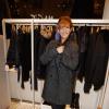 Mélanie Doutey lors de l'inauguration d'une nouvelle boutique "Comptoir des Cotonniers" à Paris, le 5 décembre 2013.