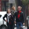 Macaulay Culkin et sa petite amie Jordan Lane Price se rendent au centre Georges Pompidou à Paris, le 28 novembre 2013.