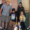 Angelina Jolie a emmené ses enfants voir la comédie musicale du Roi Lion à Sydney le 8 décembre 2013