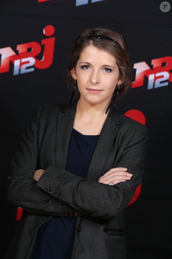 Julia Burgun, prochainement à l'affiche de la scripted-reality de NRJ 12, Dreams. Photocall effectué le vendredi 6 décembre 2013 à Paris.