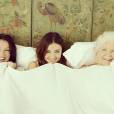 Miranda Kerr entourée de sa maman et de sa grand-mère