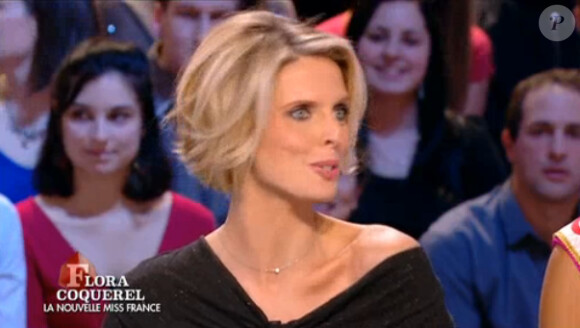 Sylvie Tellier dans Le Grand Journal de Canal+, le lundi 9 décembre 2013.