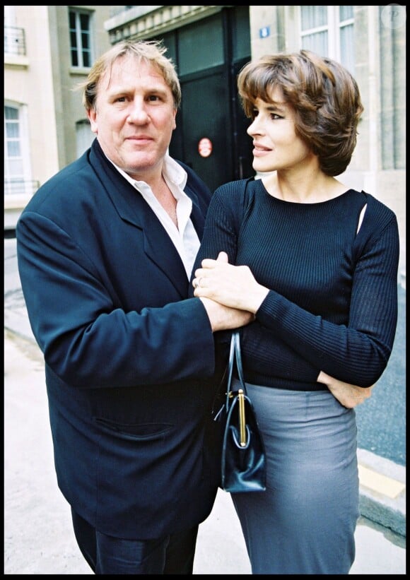 Fanny Ardant et Gérard Depardieu en 2000