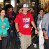 Prince Jackson avec des amis et en famille, à Los Angeles le 9 décembre 2013.