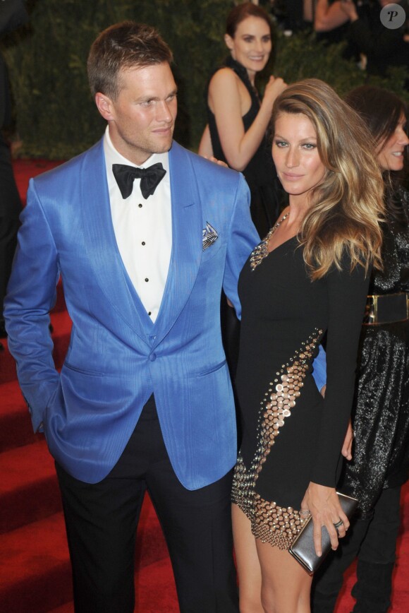 Tom Brady et Gisele Bundchen à la soirée du MET Ball en mai 2013