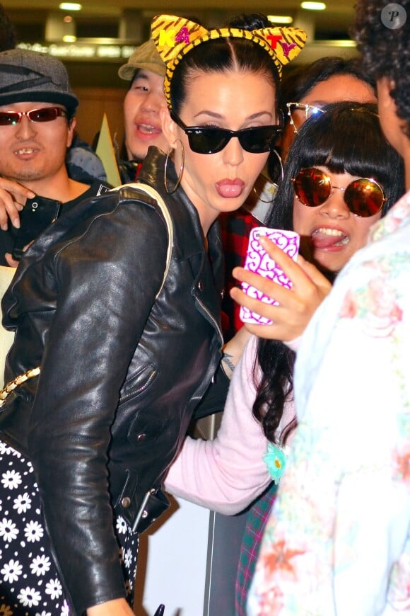 Katy Perry à Tokyo, le 30 octobre 2013.