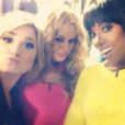  Kelly Rowland, Demi Lovato et Paulina Rubio dans les coulisses du X Factor 2013. 