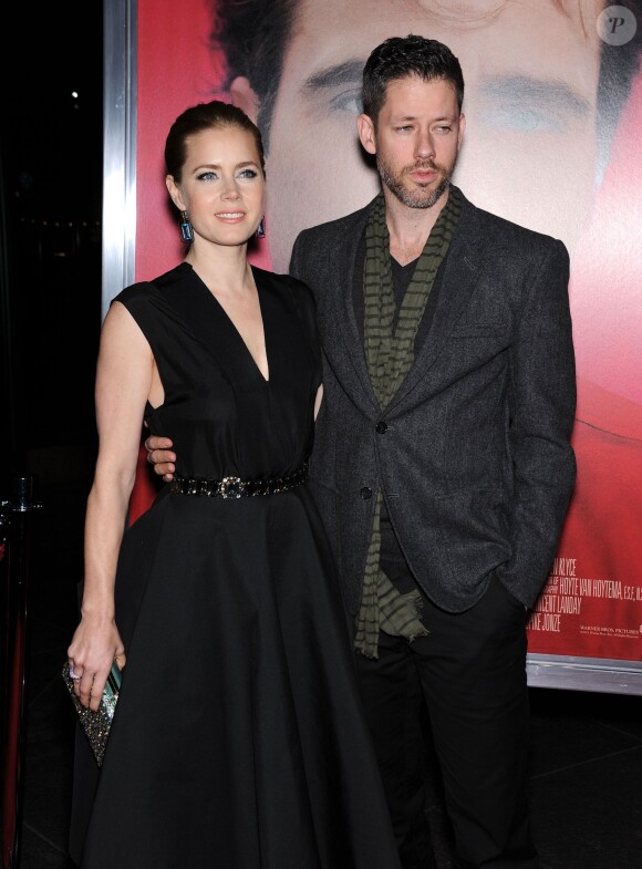 Amy Adams et Darren Le Gallo à la première du film Her à West Hollywood, le 12 décembre 2013.