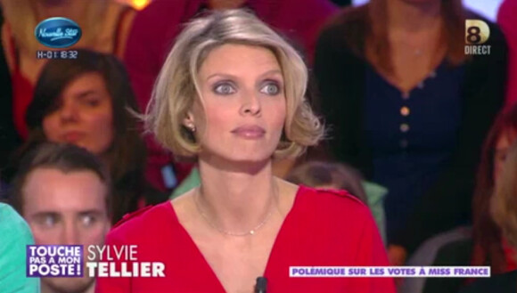 Sylvie Tellier dans le PureZapping du 13 décembre 2013