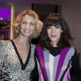 Alexandra Lamy et Mélanie Doutey lors de l'inauguration de la boutique "Leonard" à Paris le jeudi 21 mars 2013