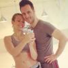 la chanteuse Lorie et Christian Millette lors des répétitions pour la tournée Danse avec les stars.