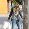 Heidi Klum en pleine séance shopping à Beverly Hills, le 15 décembre 2013.