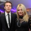 Le prince Emmanuel-Philibert de Savoie et Célyne Durand lors de la soirée The Best Awards 2013 de Massimo Gargia aux Salons Hoche à Paris le 16 décembre 2013