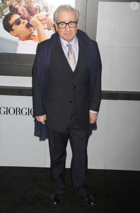 Martin Scorsese lors de la première du film Le Loup de Wall Street à New York, le 17 décembre 2013.