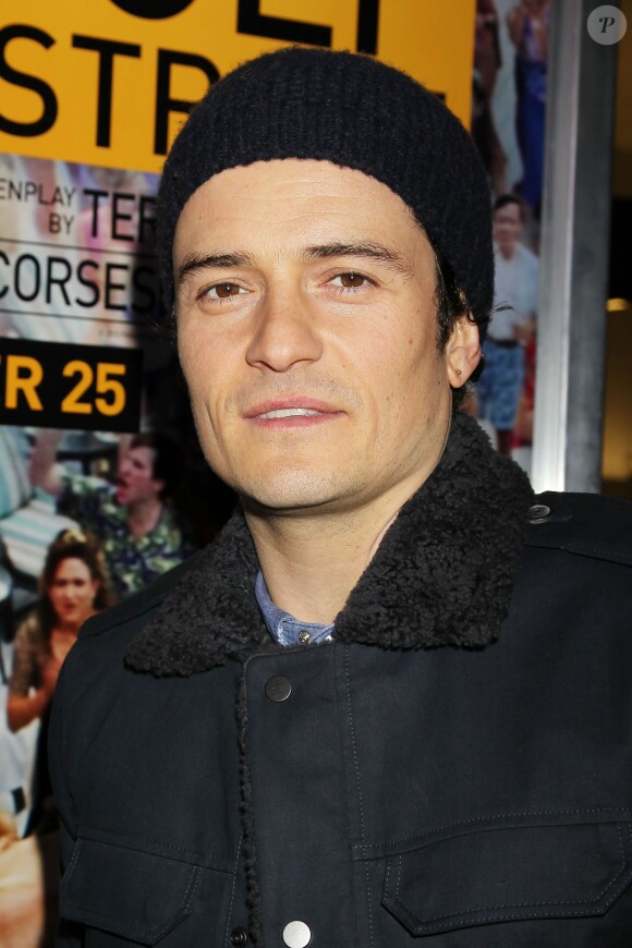 Orlando Bloom à la première du Loup de Wall Street à New York, le 147 décembre 2013.