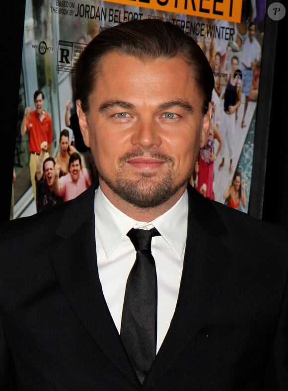 Leonardo DiCaprio à la première du Loup de Wall Street à New York, le 147 décembre 2013.