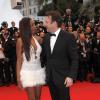 Samuel Le Bihan et sa femme Daniela à Cannes le 20 mai 2012.