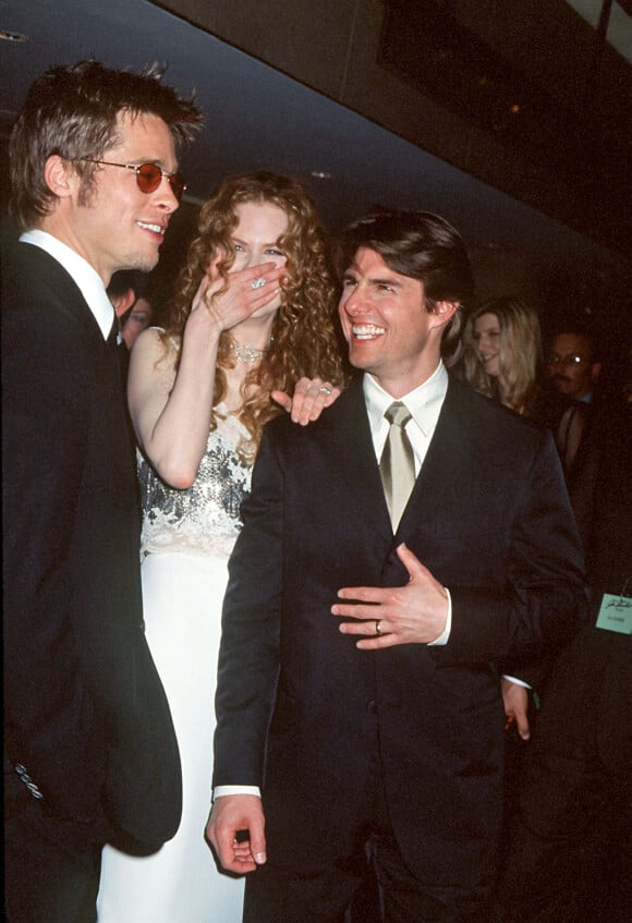 Brad Pitt, Nicole Kidman et Tom Cruise à Los Angeles le 19 avril 1998