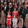 La reine Silvia de Suède lors de la soirée spéciale en l'honneur de ses 70 ans, le 19 décembre 2013 au Théâtre Oscar à Stockholm.
