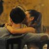 Ariana Grande et son petit ami Nathan Sykes à Londres, le 7 novembre 2013.