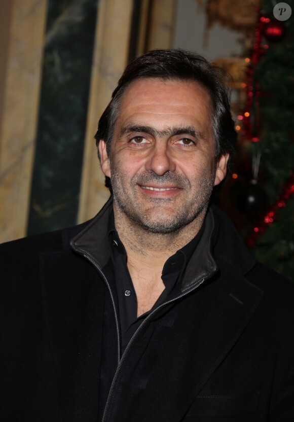 Emmanuel Chain au Théâtre Mogador à Paris, le 9 décembre 2013.