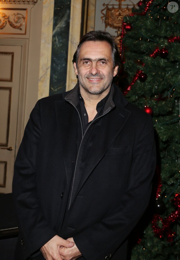 Emmanuel Chain au Théâtre Mogador à Paris, le 9 décembre 2013.