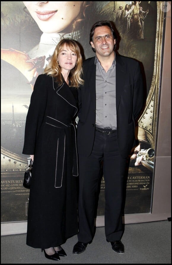 Emmanuel Chain et Valérie Guignabodet à Paris, en avril 2010