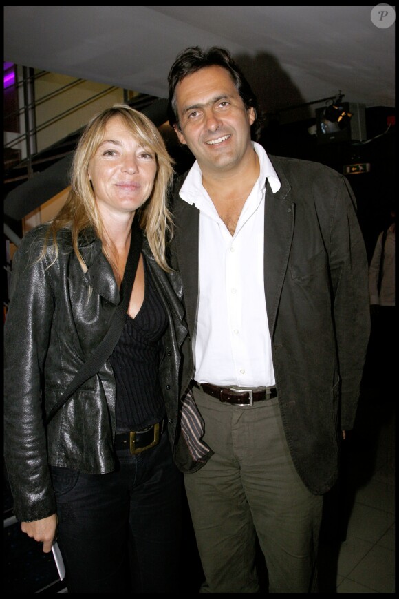 Emmanuel Chain et Valérie Guignabodet à Paris en septembre 2007.