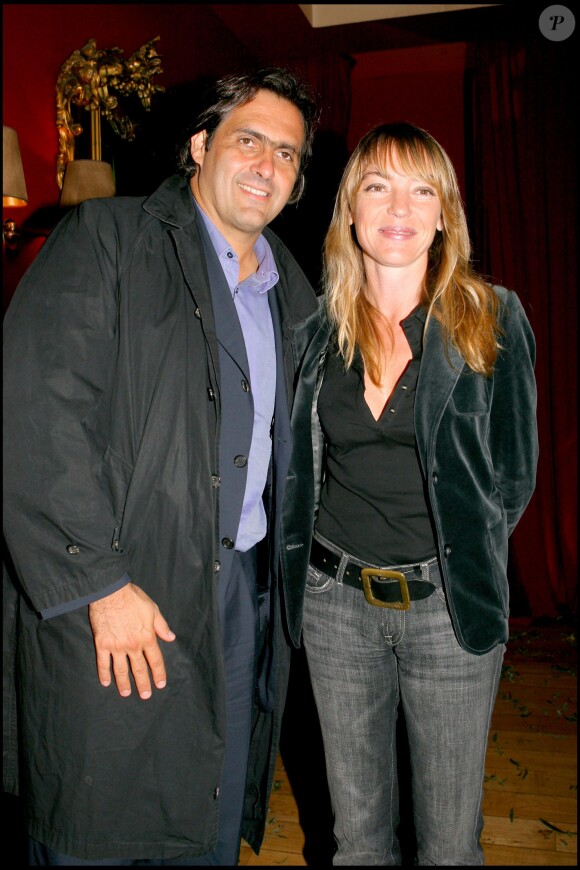 Emmanuel Chain et Valérie Guignabodet à Paris en octobre 2006.