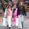 Lori Loughlin et ses filles Isabella et Olivia, à Aspen, le 21 décembre 2010.